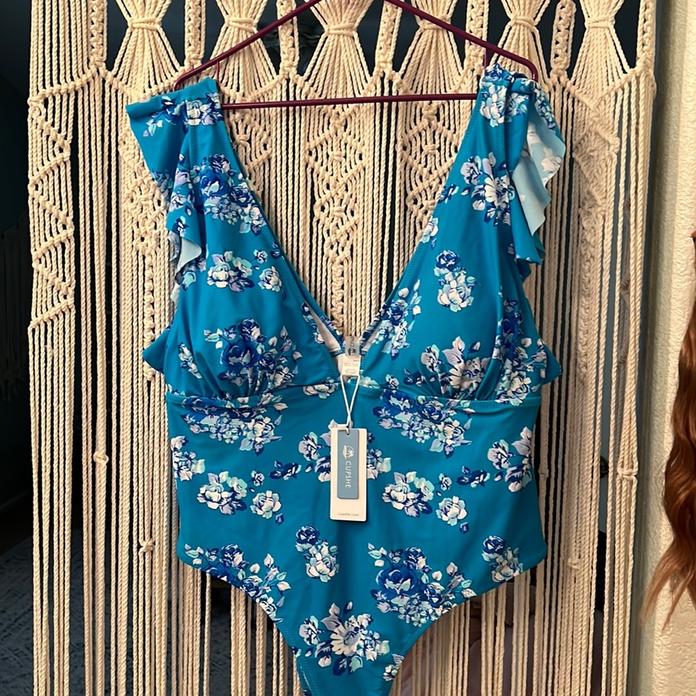 Flirty Floral Cupshe Bathing Suit